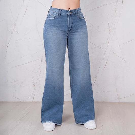 Jeans Bota Recta Rígido Mujer R5043