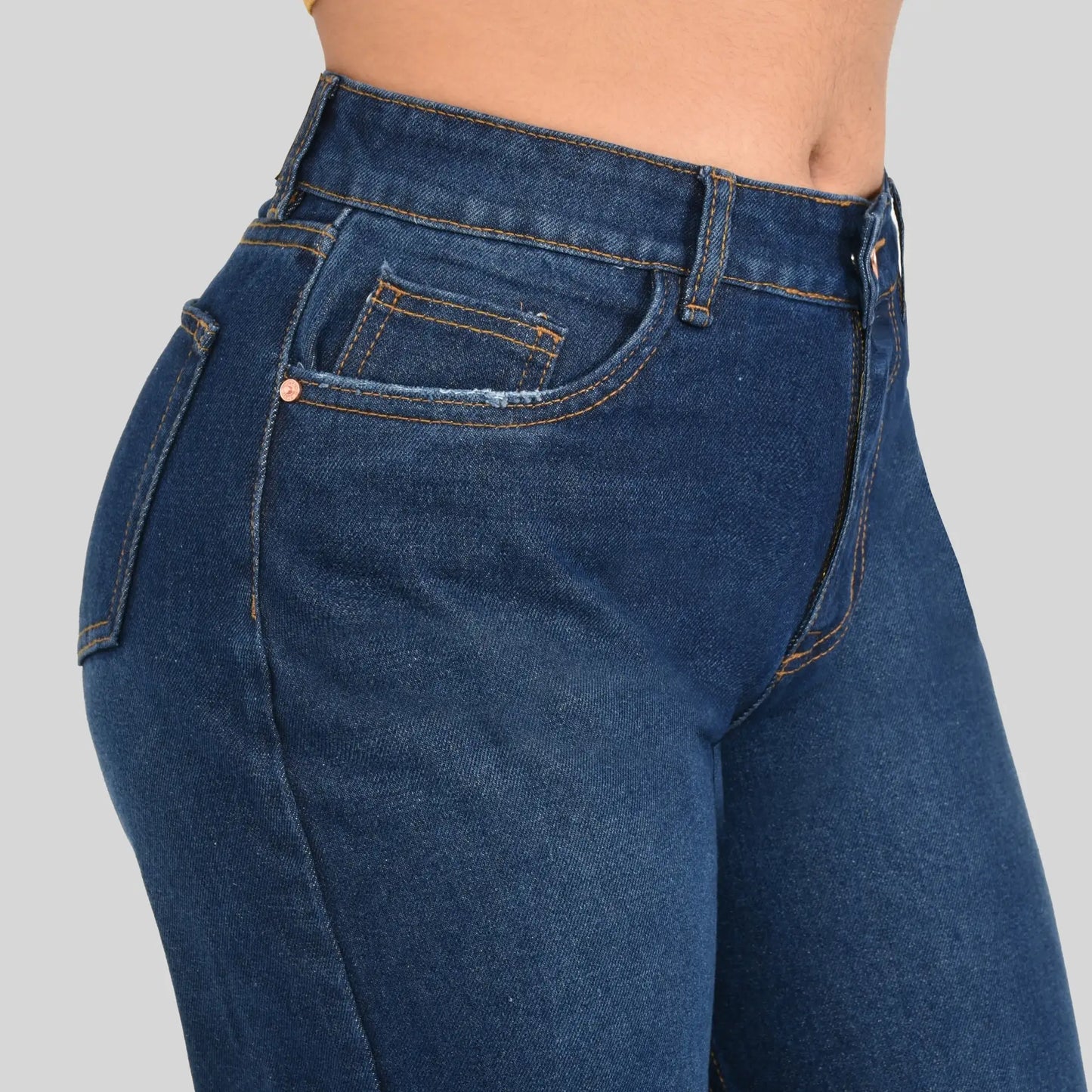Jeans Palazzo Rigido Mujer R5026