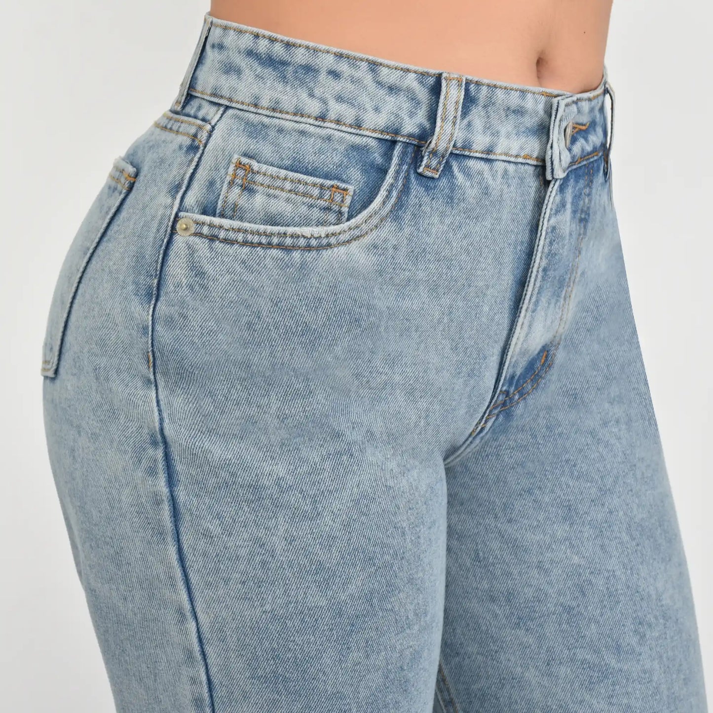 Jeans Palazzo Rigido Mujer R5028