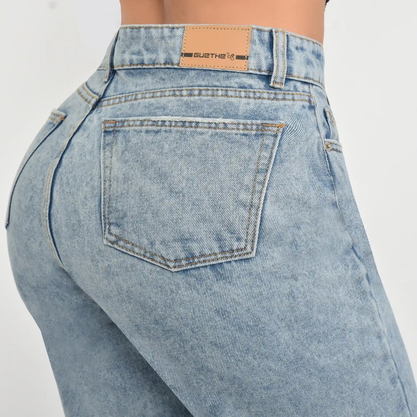 Jeans Palazzo Rigido Mujer R5028