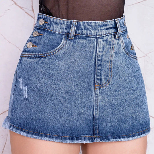 Falda Short Rígido Mujer FS006 - Guethe08 | Fábrica de Jeans