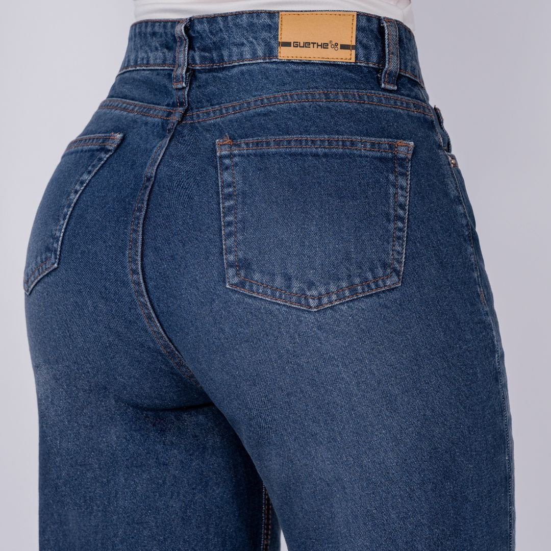 Jeans Bota Recta Rígido Mujer R5034 - Guethe08 | Fábrica de Jeans