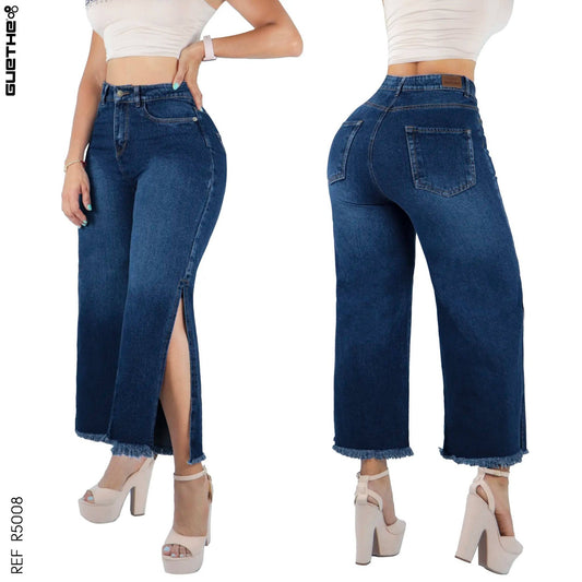 Jeans Mujer Rígido Palazzo R5008 - Guethe08 | Fábrica de Jeans