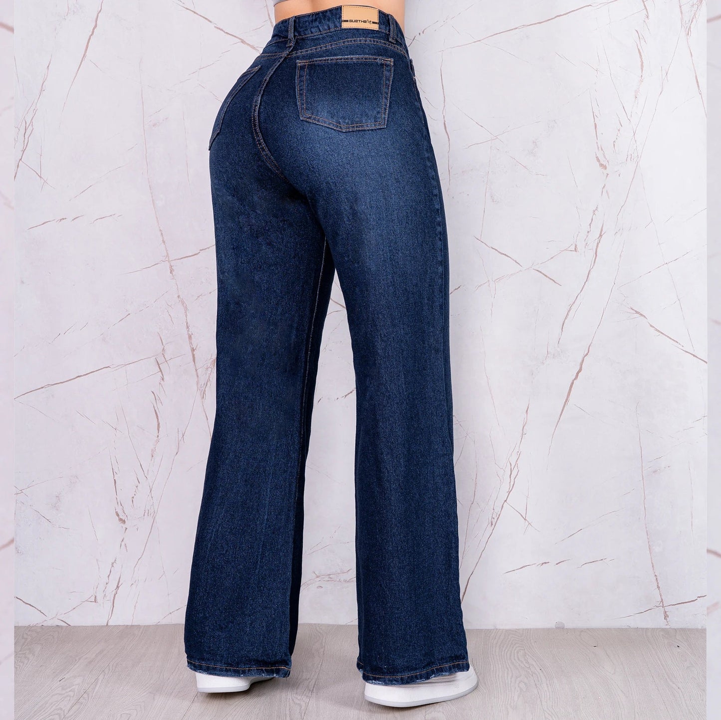 Jeans Palazzo Rígido Mujer R5020 - Guethe08 | Fábrica de Jeans