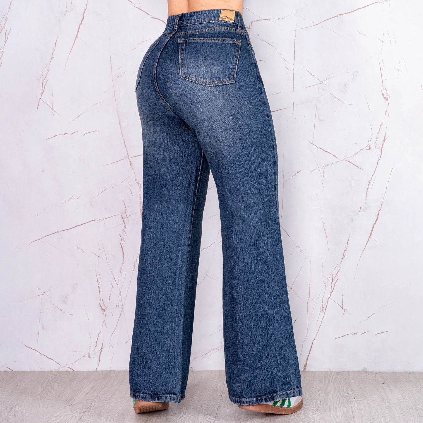 Jeans Palazzo Rígido Mujer R5022 - Guethe08 | Fábrica de Jeans