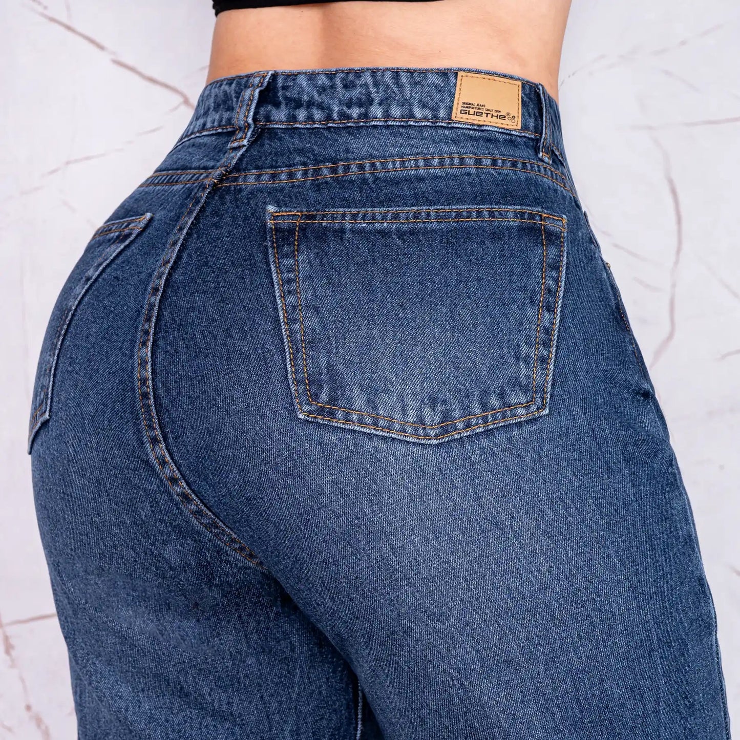 Jeans Palazzo Rígido Mujer R5023 - Guethe08 | Fábrica de Jeans