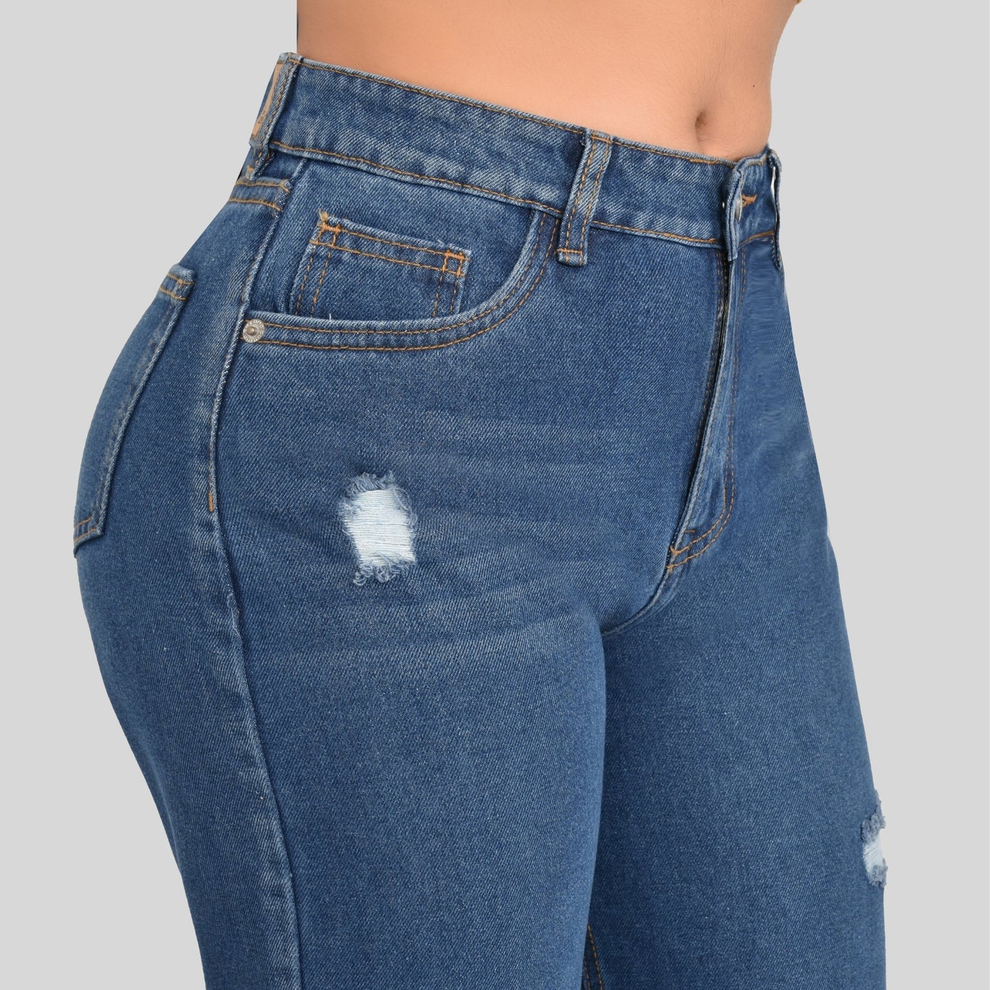 Jeans Palazzo Rígido Mujer R5024 - Guethe08 | Fábrica de Jeans