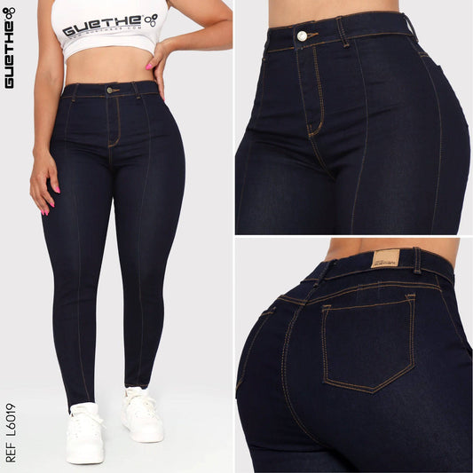 Jeans Push Up Mujer L6019 - Guethe08 | Fábrica de Jeans