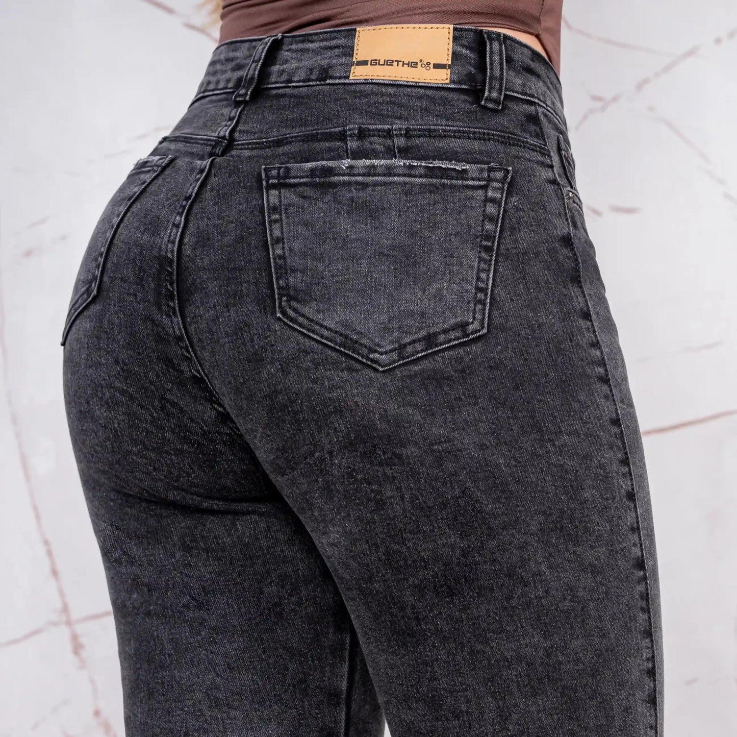 Jeans Skinny Push Up Tiro Alto L6060 - Guethe08 | Fábrica de Jeans