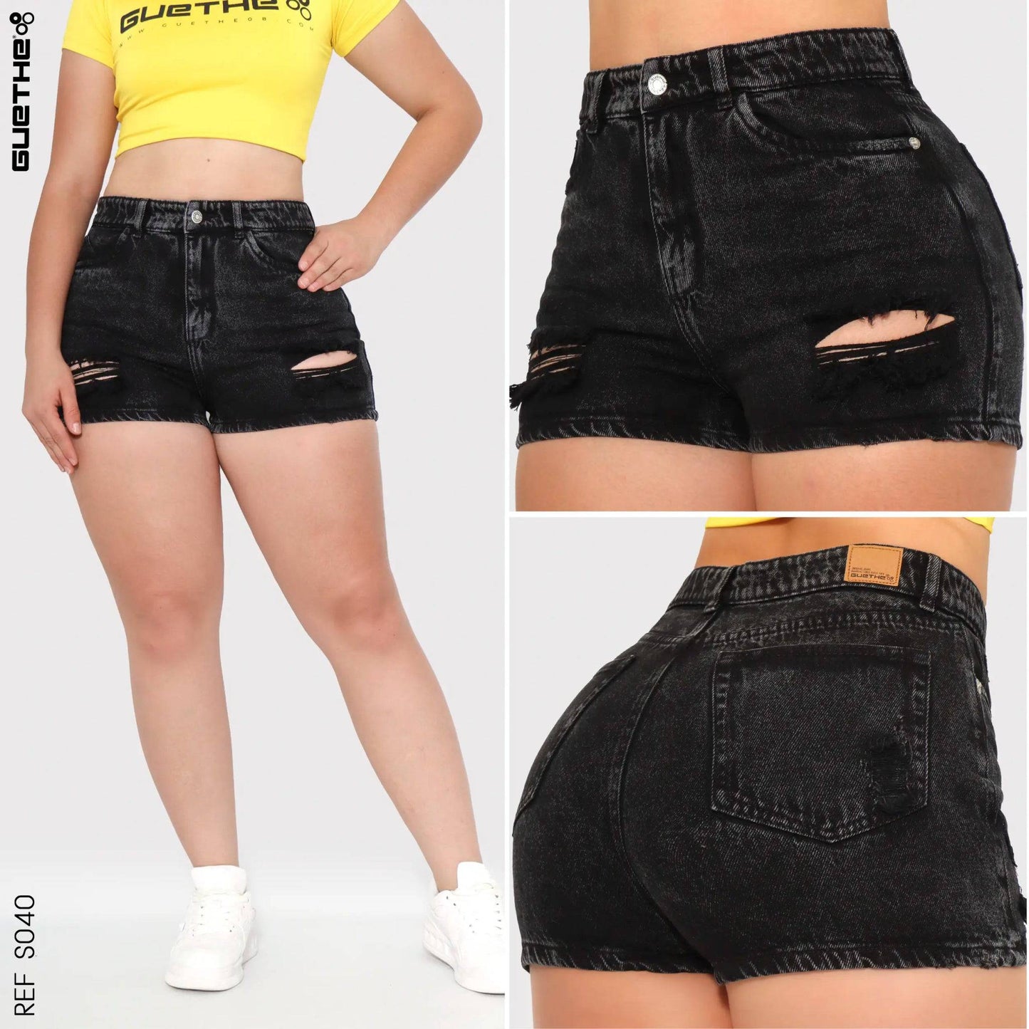 Short Rígido Playero Mujer S040 - Guethe08 | Fábrica de Jeans
