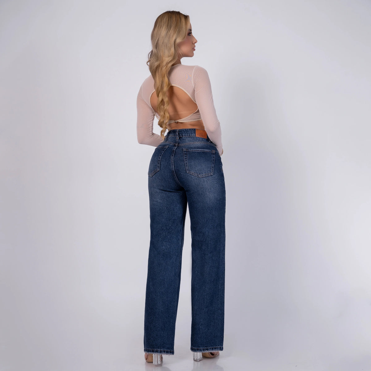 Jeans Rígido Bota Recta Mujer R5057