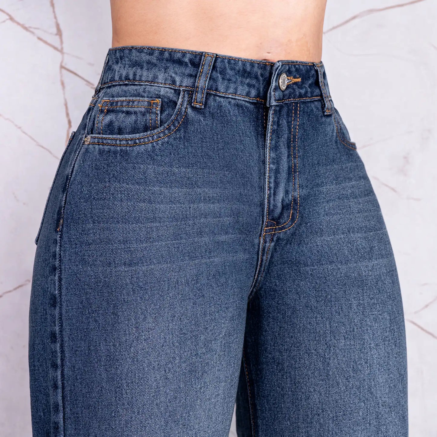 Jeans Palazzo Rigido Mujer R5022