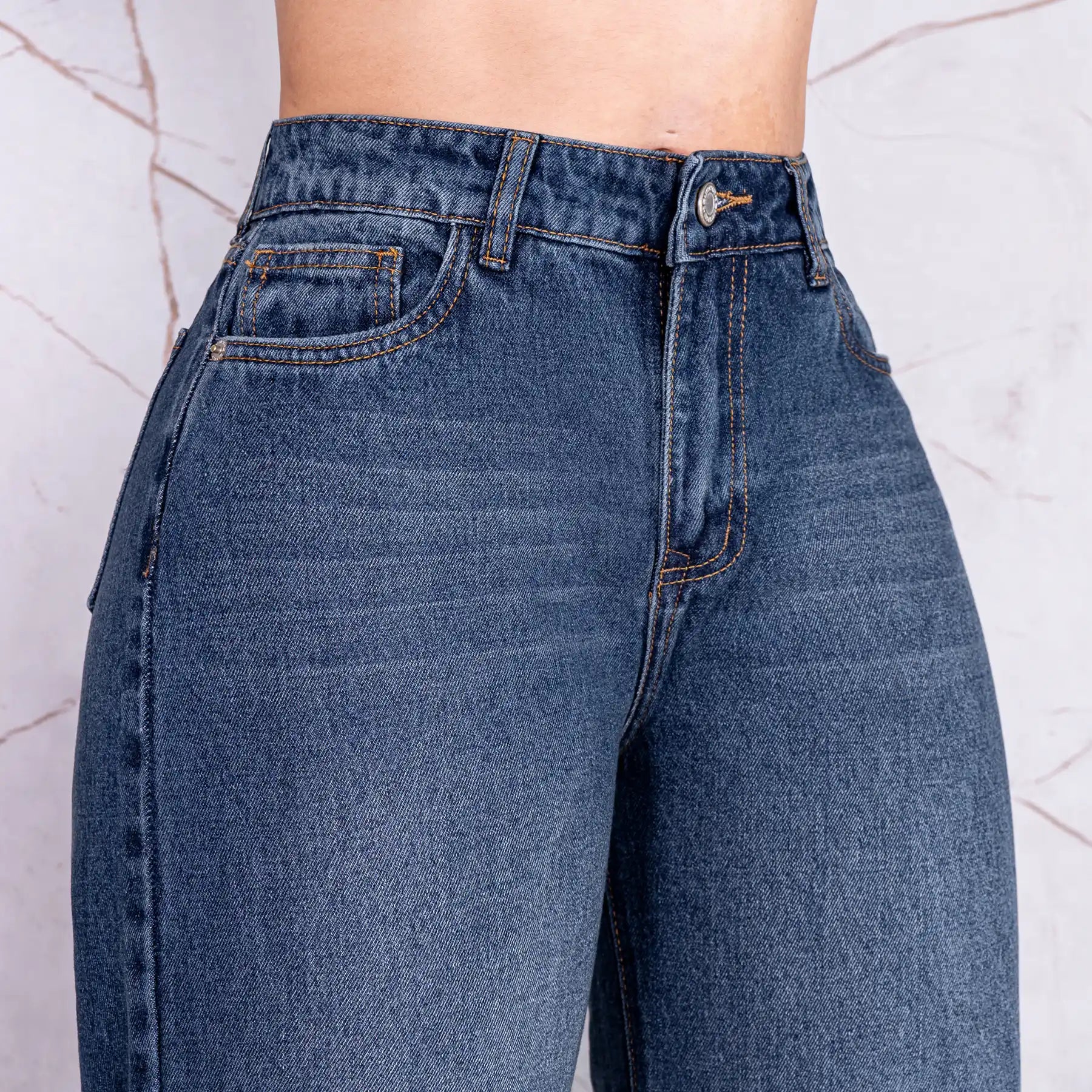 Jeans Palazzo Rigido Mujer R5022