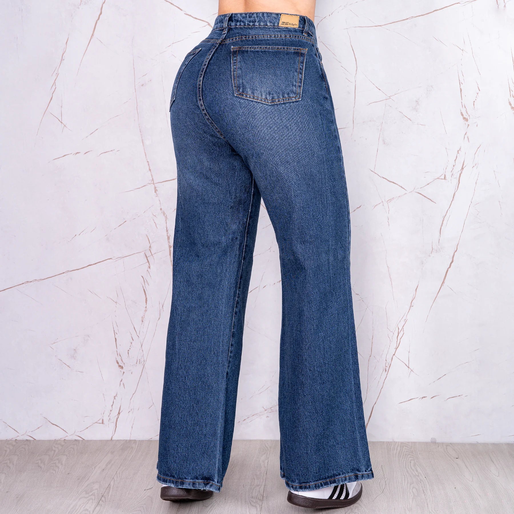 Jeans Palazzo Rigido Mujer R5023
