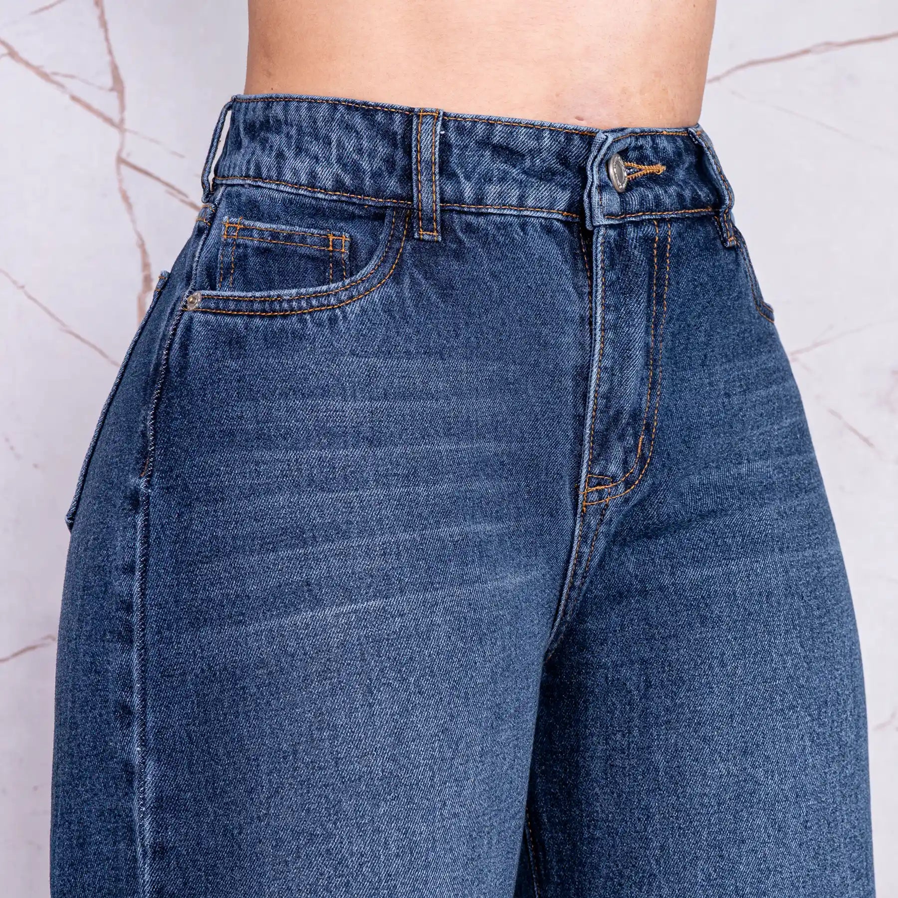 Jeans Palazzo Rigido Mujer R5023