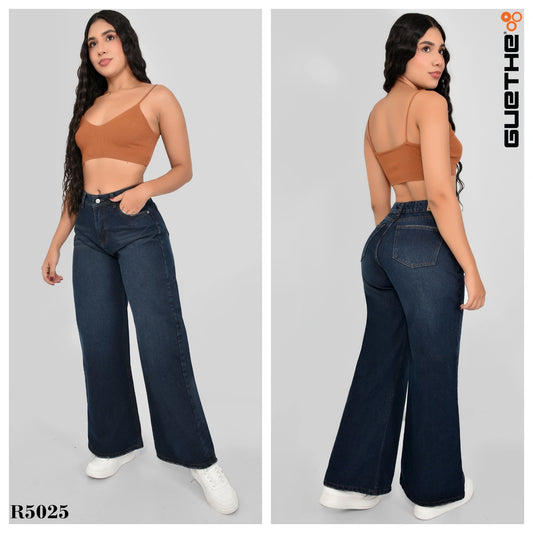 Jeans Palazzo Rigido Mujer R5025