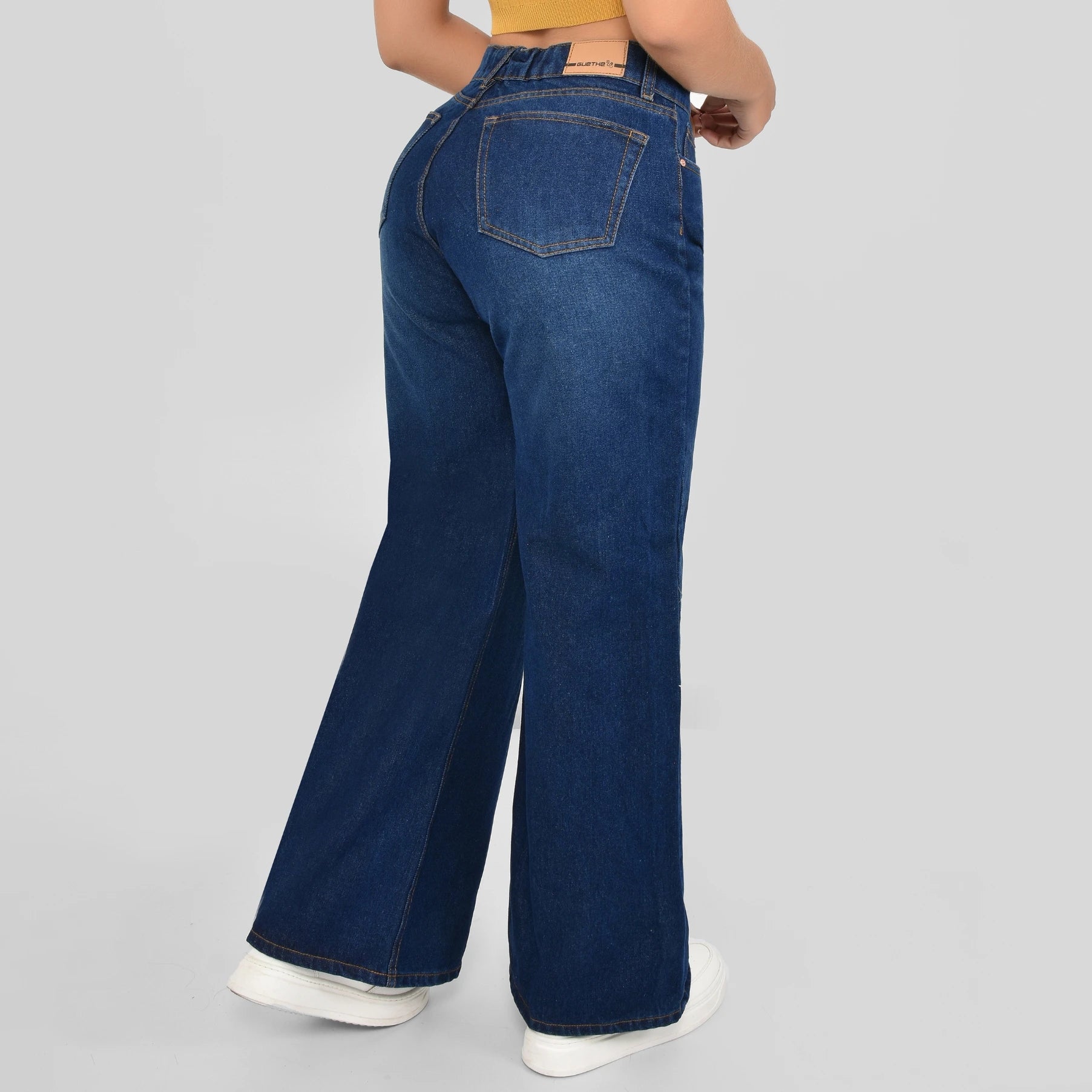 Jeans Palazzo Rigido Mujer R5026
