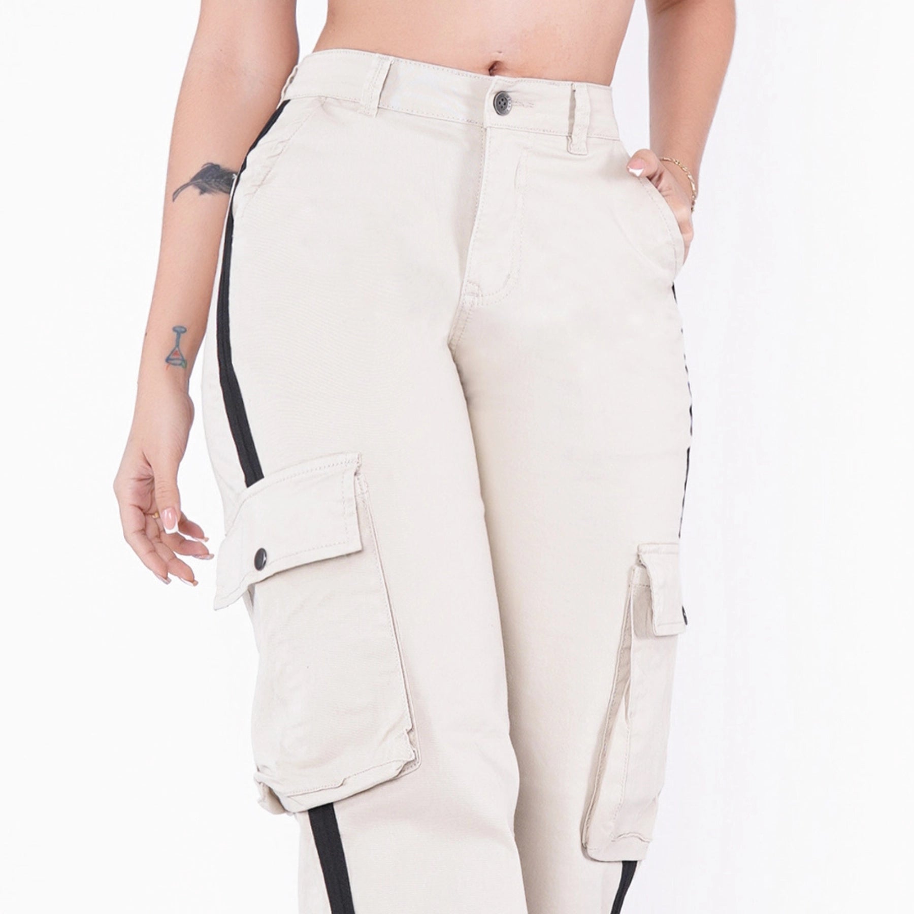 Pantalon Drill Cargo DR012