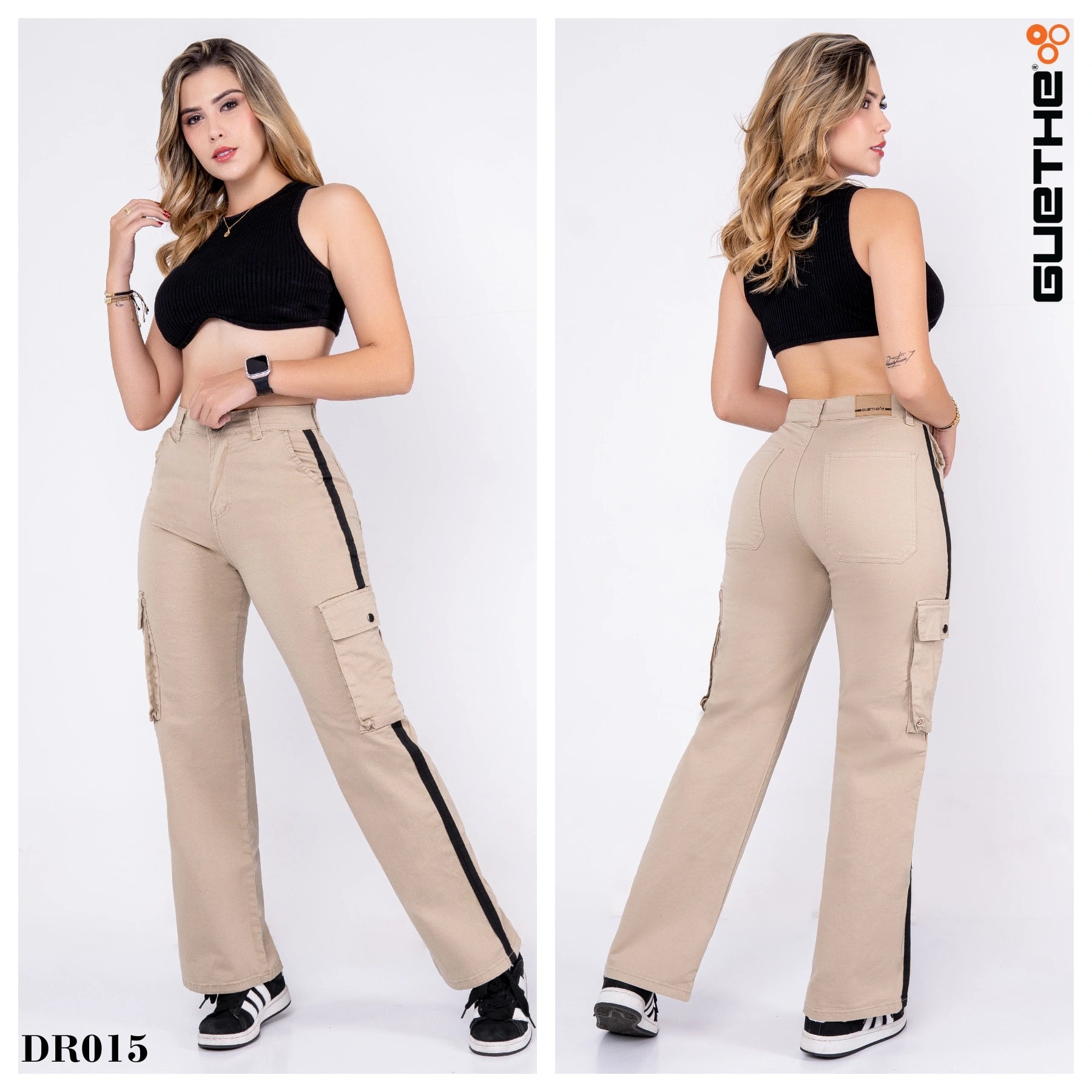 Pantalon Drill Cargo DR015