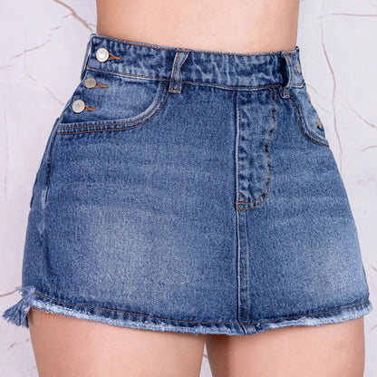 Falda Short Rígido Mujer FS005 - Guethe08 | Fábrica de Jeans