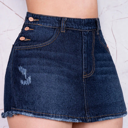 Falda Short Rígido Mujer FS008 - Guethe08 | Fábrica de Jeans