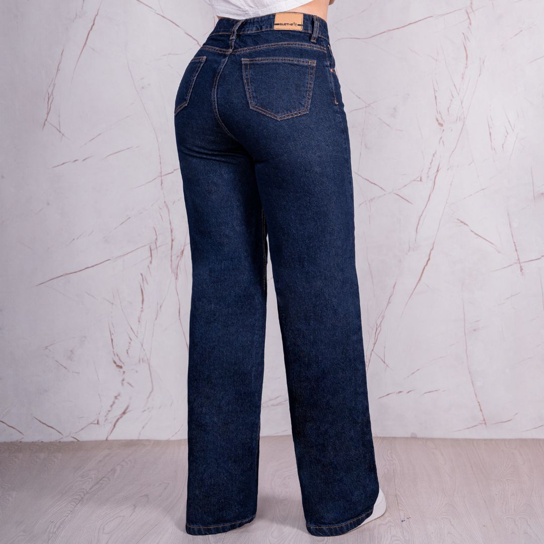 Jeans Bota Recta Rígido Mujer R5032 - Guethe08 | Fábrica de Jeans