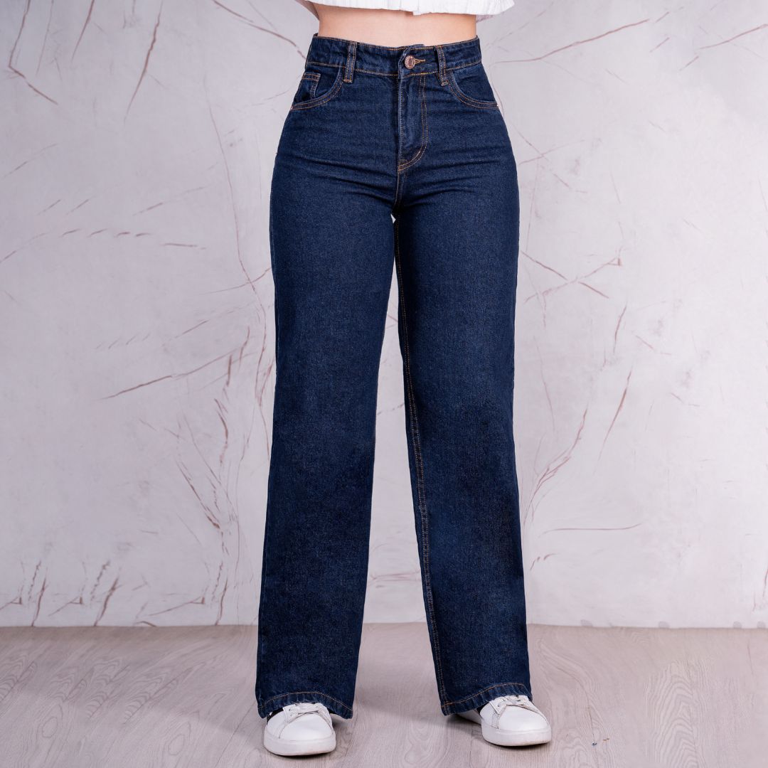 Jeans Bota Recta Rígido Mujer R5032 - Guethe08 | Fábrica de Jeans