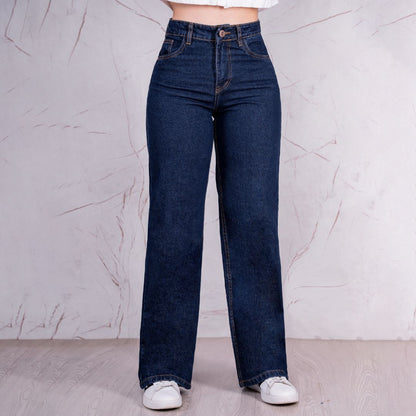 Jeans Bota Recta Rígido Mujer R5032 - Guethe08 | Fábrica de Jeans