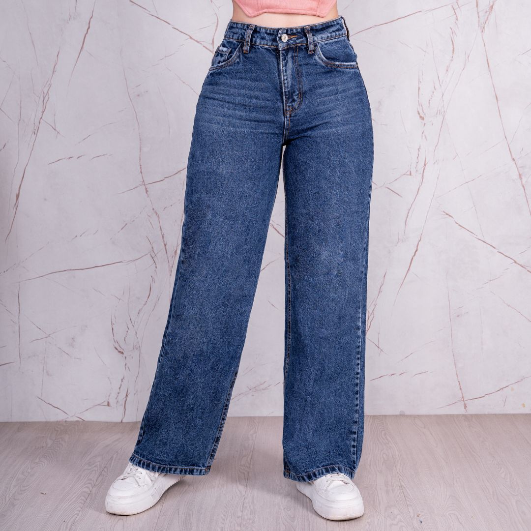 Jeans Bota Recta Rígido Mujer R5033 - Guethe08 | Fábrica de Jeans