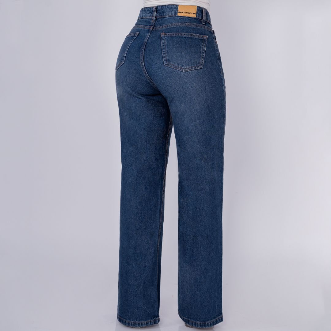 Jeans Bota Recta Rígido Mujer R5034 - Guethe08 | Fábrica de Jeans