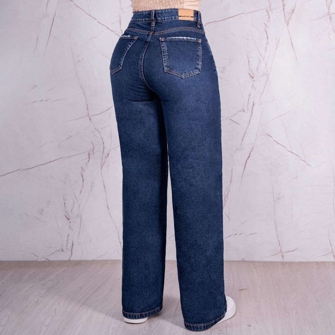 Jeans Bota Recta Rígido Mujer R5035 - Guethe08 | Fábrica de Jeans