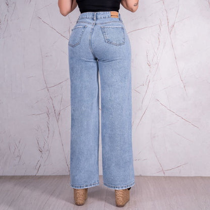 Jeans Bota Recta Rígido Mujer R5036 - Guethe08 | Fábrica de Jeans