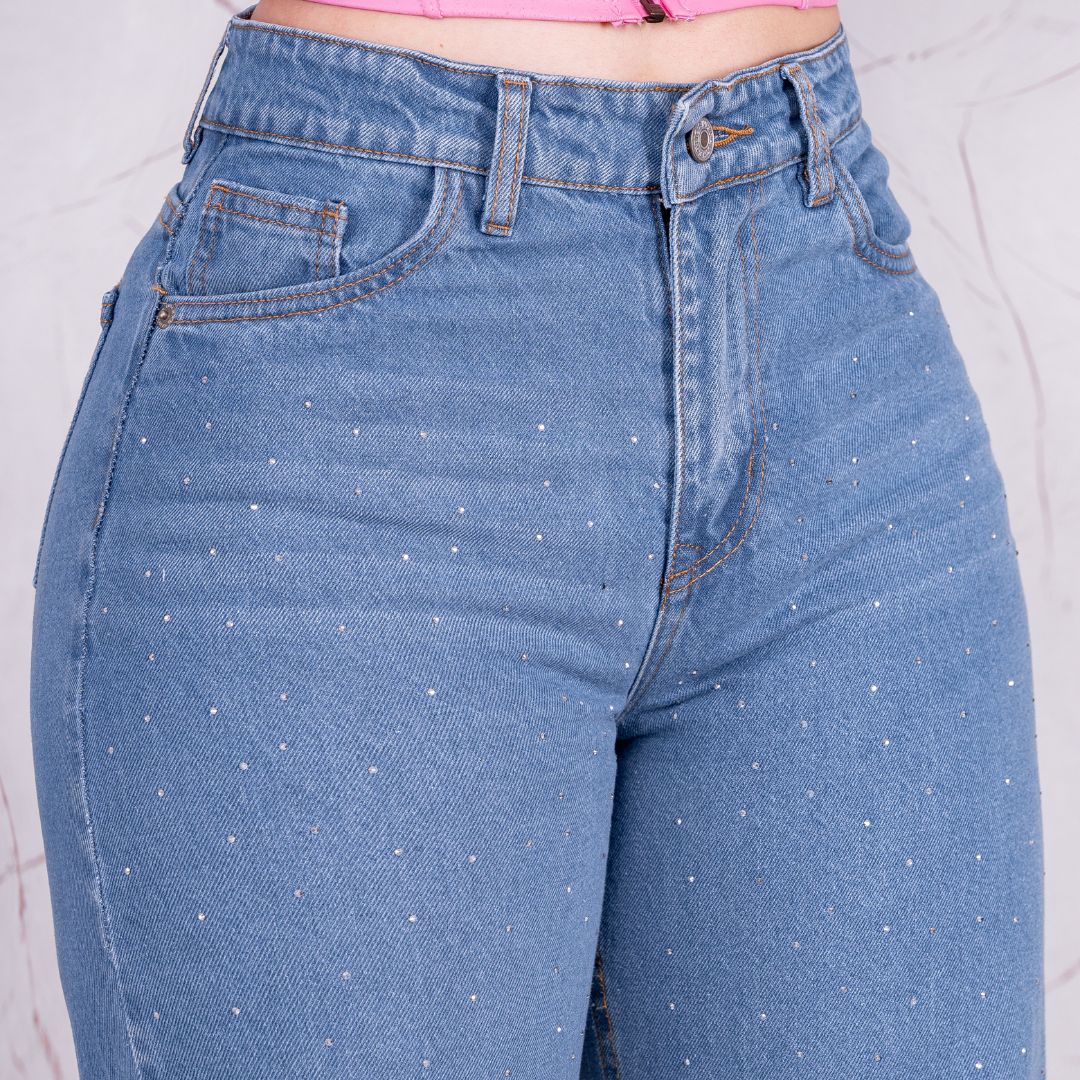 Jeans Bota Recta Rígido Mujer R5038 - Guethe08 | Fábrica de Jeans