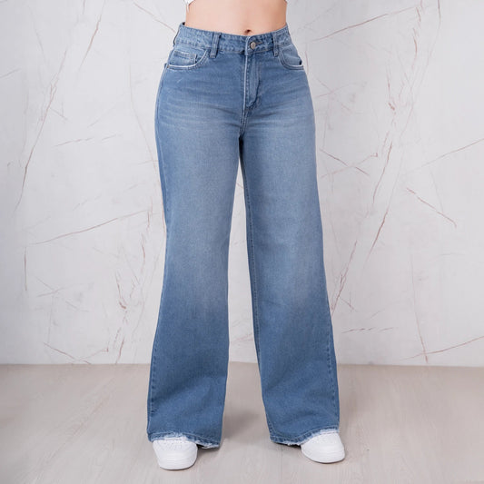 Jeans Bota Recta Rígido Mujer R5043 - Guethe08 | Fábrica de Jeans