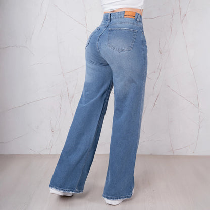 Jeans Bota Recta Rígido Mujer R5043 - Guethe08 | Fábrica de Jeans