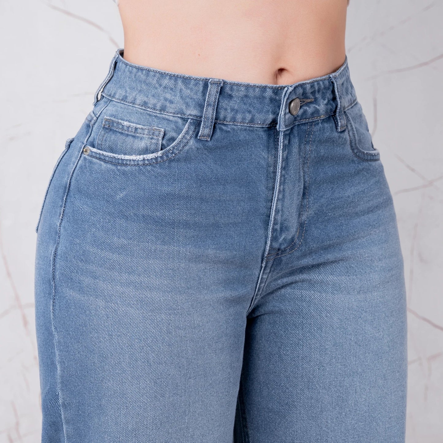 Jeans Bota Recta Rígido Mujer R5043 - Guethe08 | Fábrica de Jeans