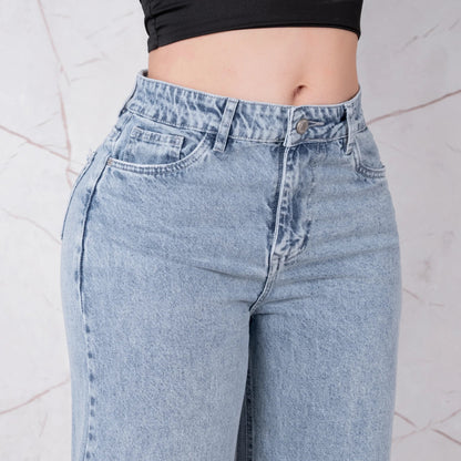 Jeans Bota Recta Rígido Mujer R5044 - Guethe08 | Fábrica de Jeans