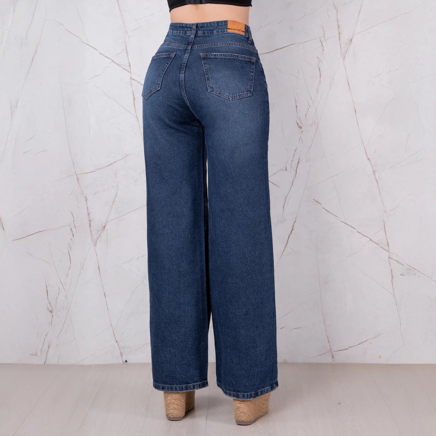 Jeans Bota Recta Rígido Mujer R5047 - Guethe08 | Fábrica de Jeans