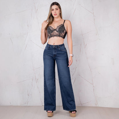 Jeans Bota Recta Rígido Mujer R5047 - Guethe08 | Fábrica de Jeans