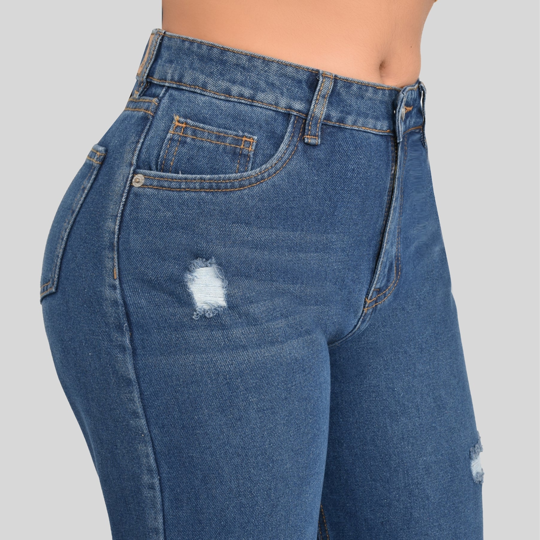 Jeans Palazzo Rígido Mujer R5024 - Guethe08 | Fábrica de Jeans