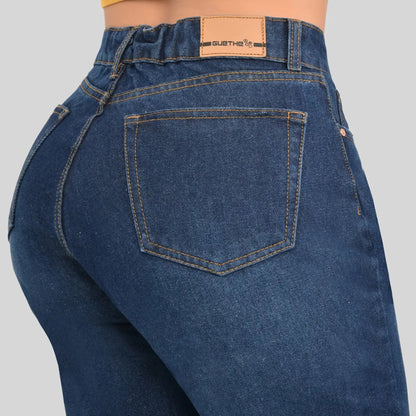 Jeans Palazzo Rígido Mujer R5026 - Guethe08 | Fábrica de Jeans