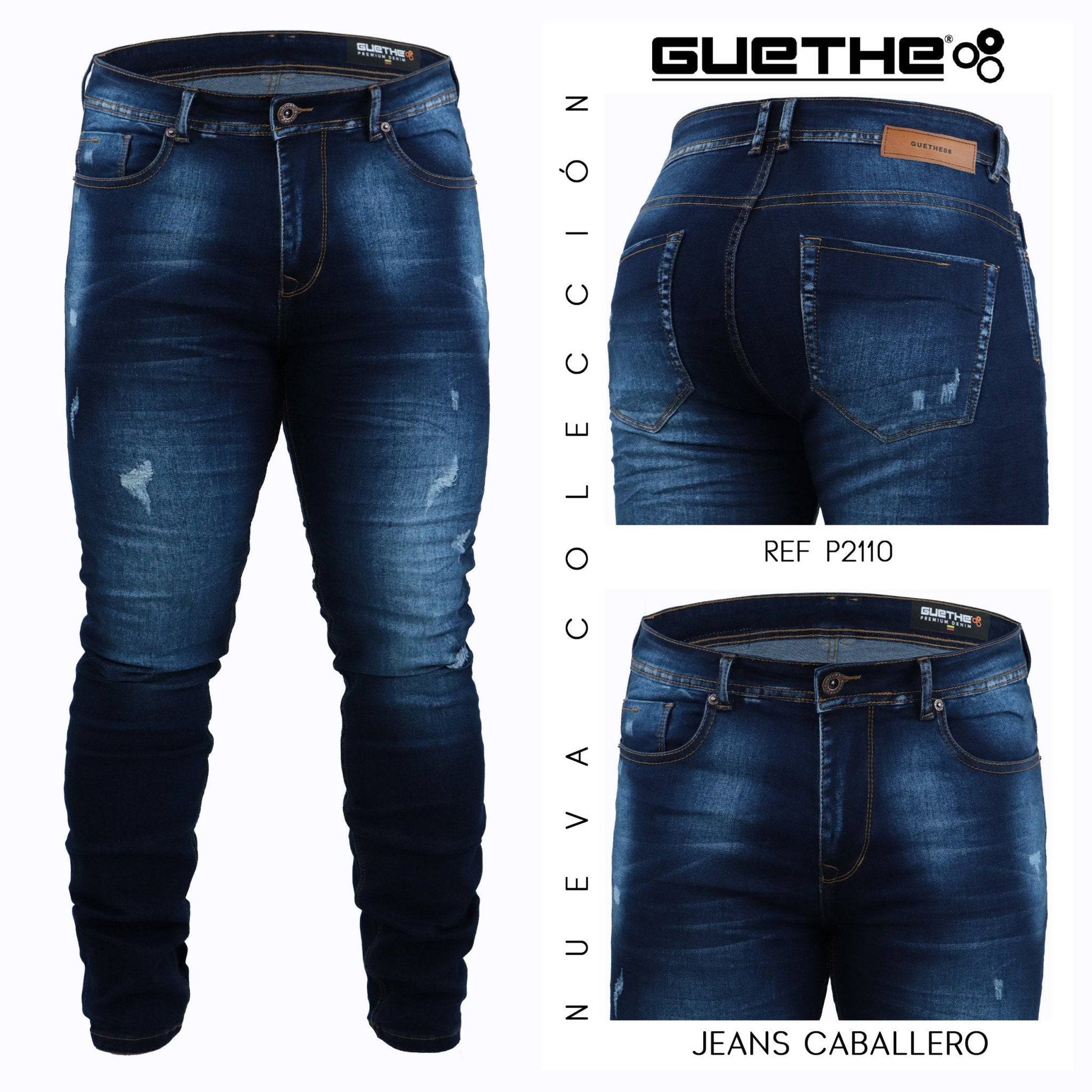 Jeans Skinny Caballero Clásico P2110 - Guethe08 | Fábrica de Jeans