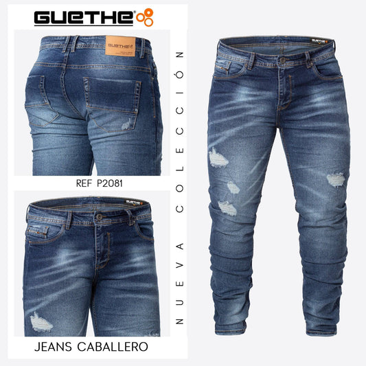 Jeans Skinny Caballero P2081 - Guethe08 | Fábrica de Jeans