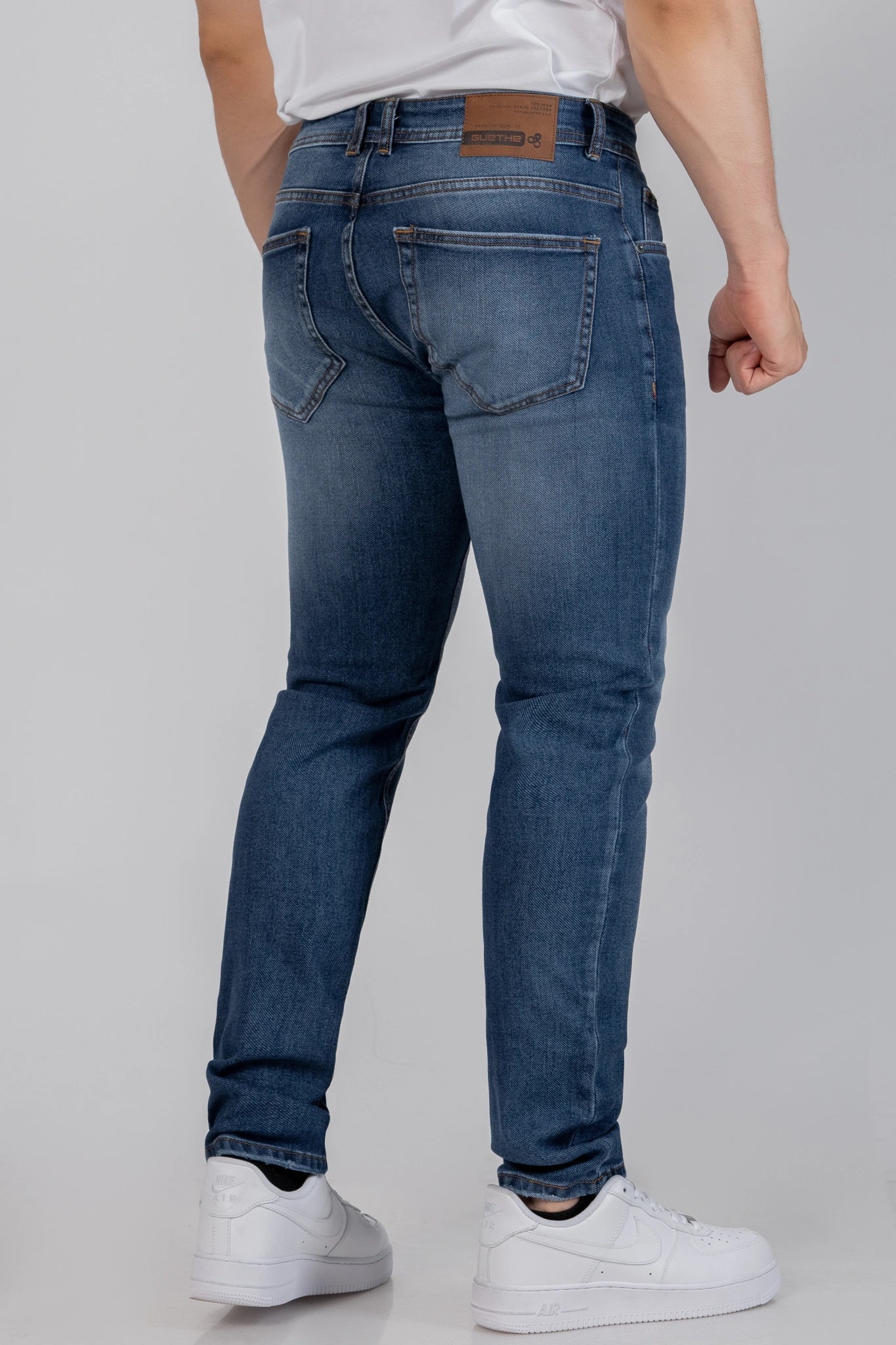 Jeans Skinny Hombre P2112 - Jeans Colombianos GUETHE08