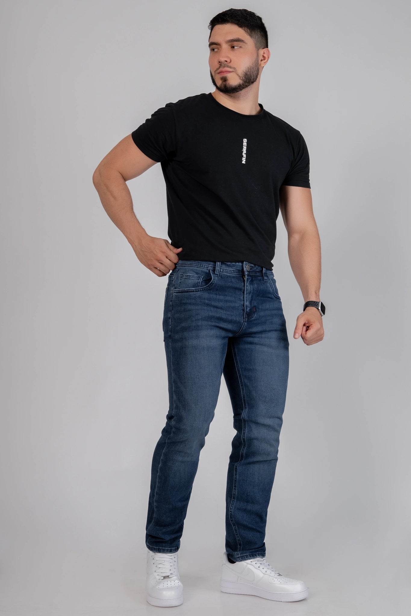 Jeans Skinny Hombre P2113 - Jeans Colombianos GUETHE08