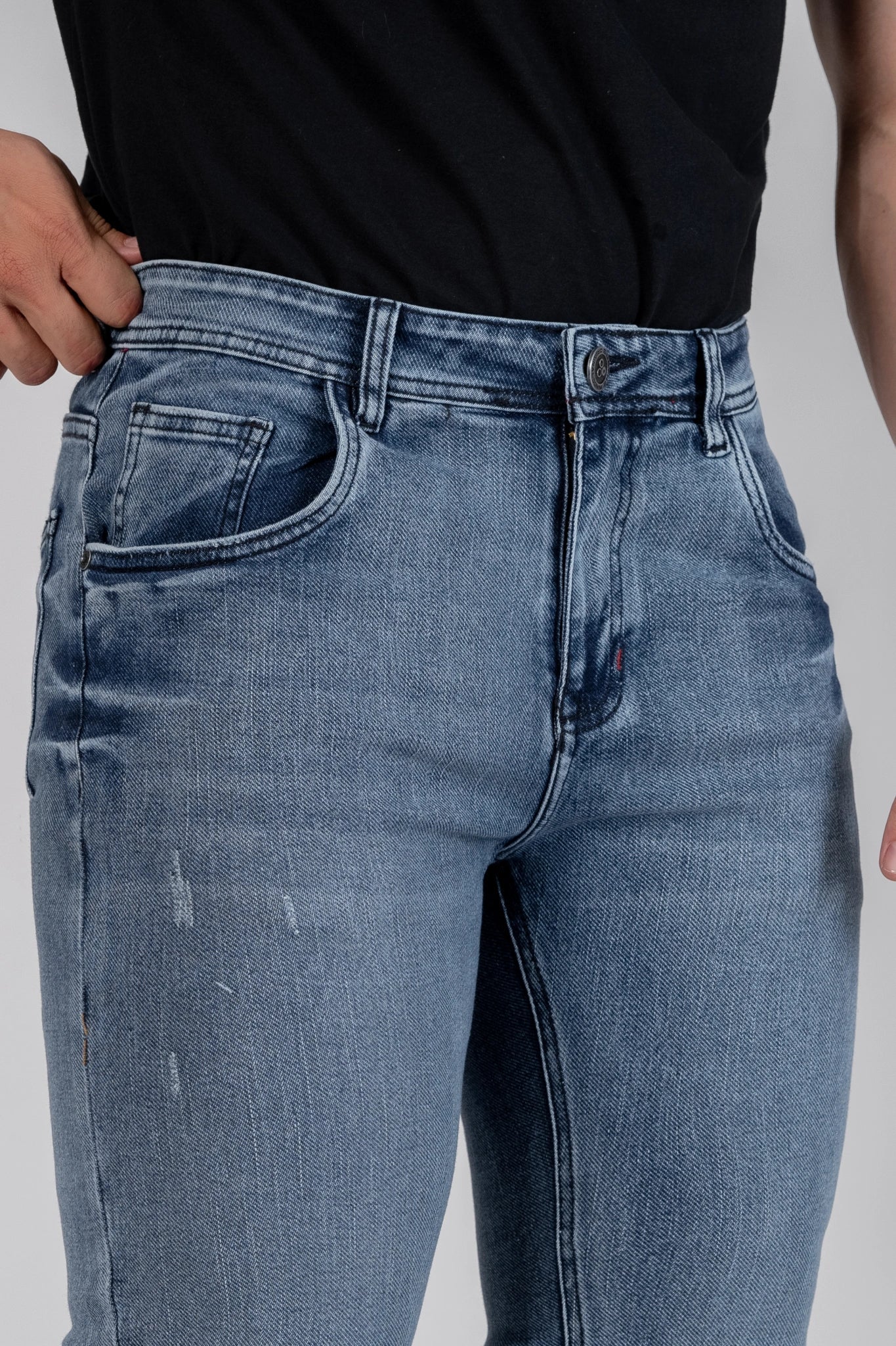 Jeans Skinny Hombre P2114 - Jeans Colombianos GUETHE08