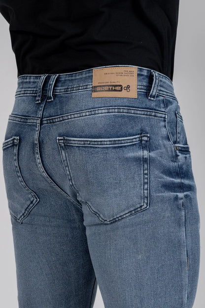 Jeans Skinny Hombre P2114 - Jeans Colombianos GUETHE08