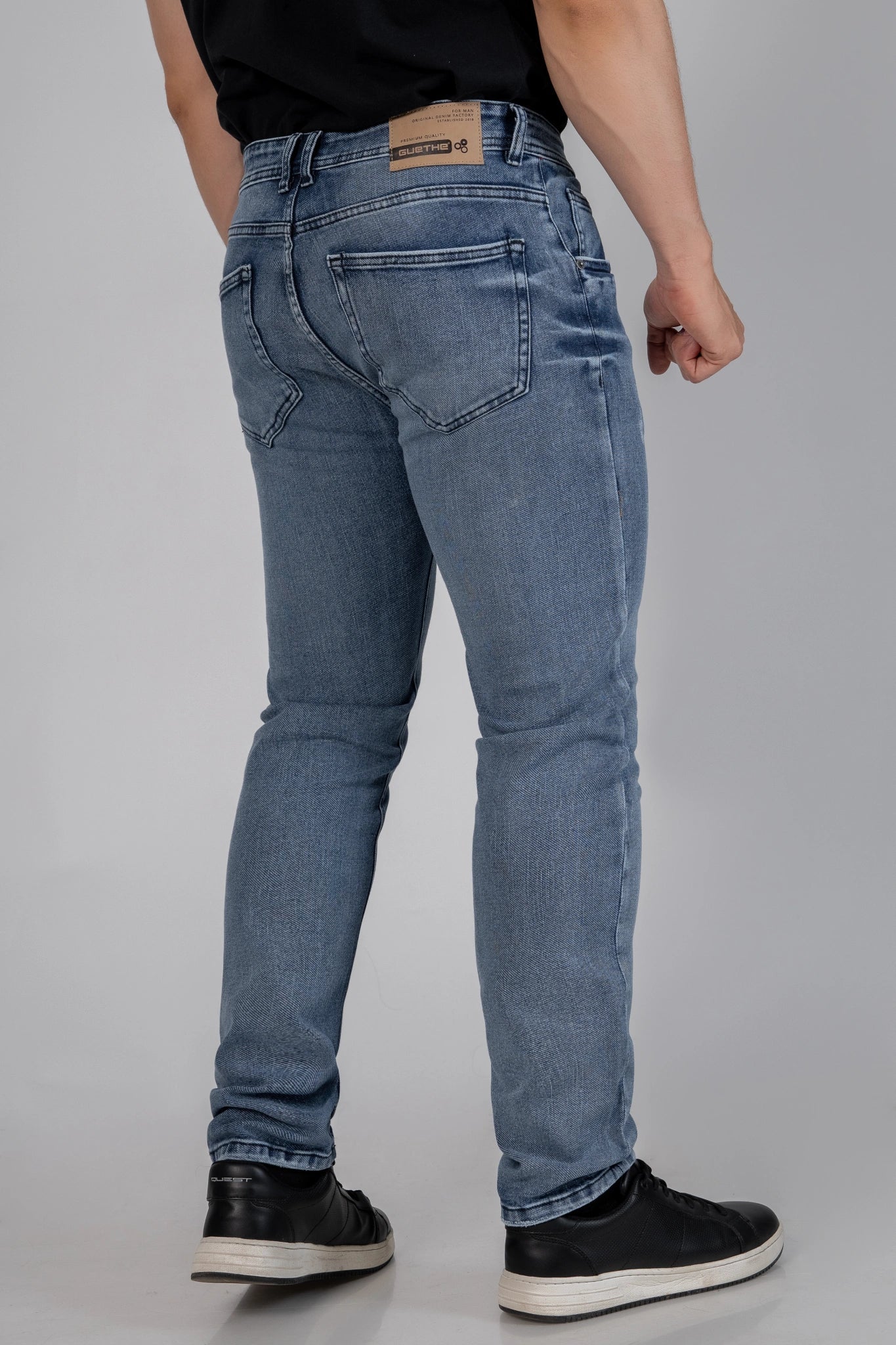 Jeans Skinny Hombre P2114 - Jeans Colombianos GUETHE08