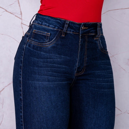 Jeans Skinny Push Up Tiro Alto L6050 - Guethe08 | Fábrica de Jeans