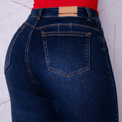 Jeans Skinny Push Up Tiro Alto L6050 - Guethe08 | Fábrica de Jeans